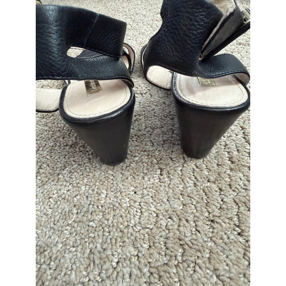 Louise et Cie PUNYA | black summer sandals with ankle strap | Size 6 - Picture 3 of 4